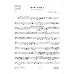 Variations Op 58 Flute-Violon-Alto-Violoncelle